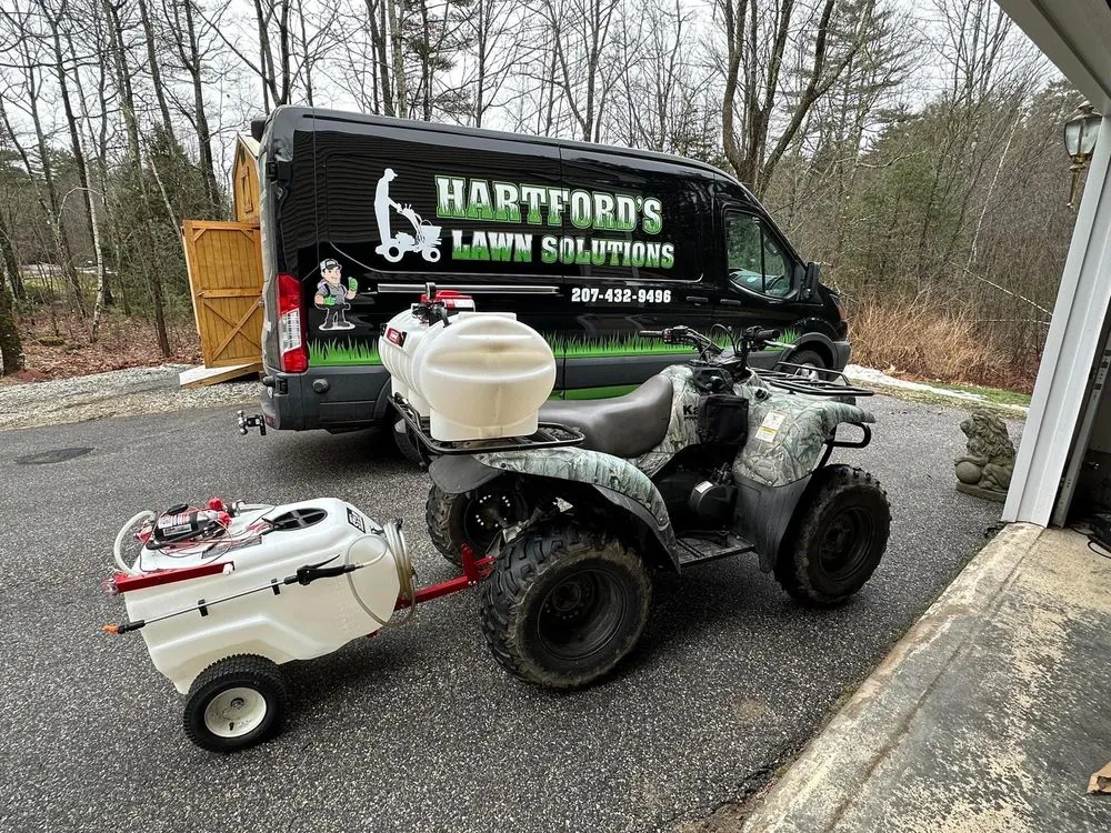 Trusted landscape design in Alfred, ME by Hartford's Lawn Solutions