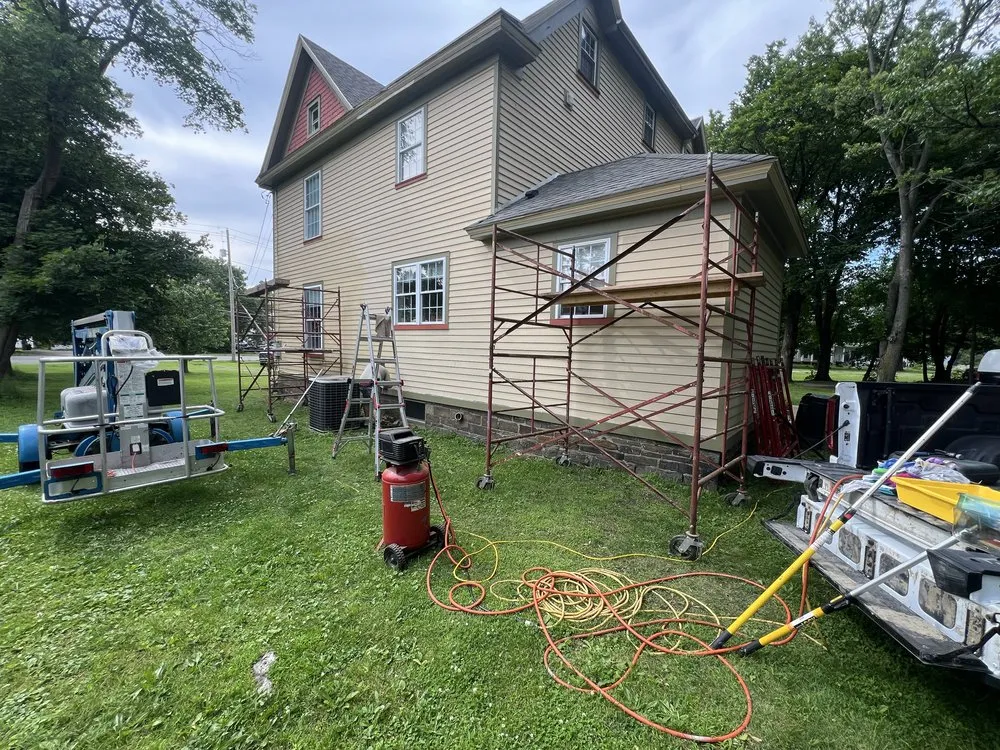 Custom landscape installation near you across Pine City, NY - Hartke Lawn Care
