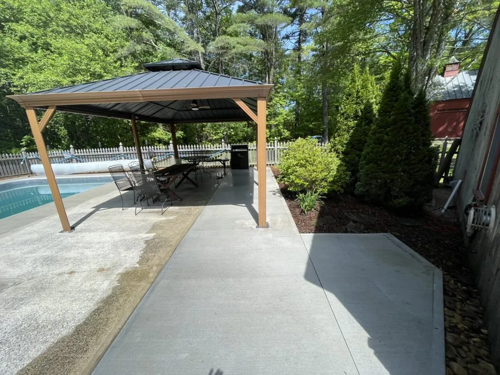 Professional garden landscaping for homes across Charlton, MA - Hartland