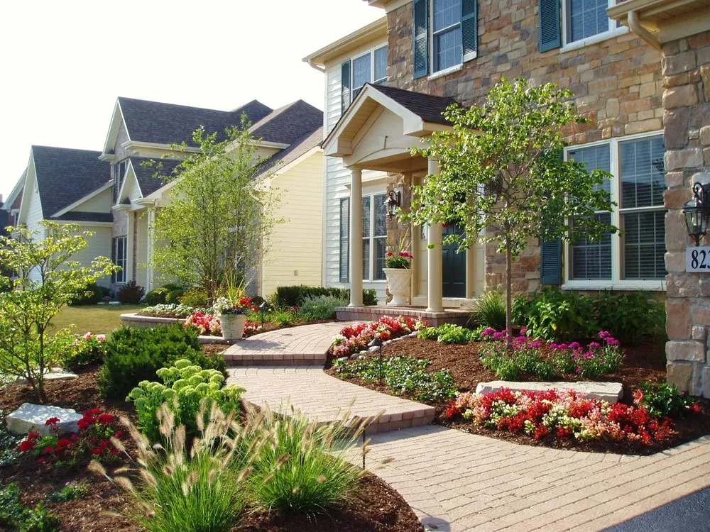 Top-rated lawn mowing service for beautiful yards in Peotone, IL by Hartman Landscape