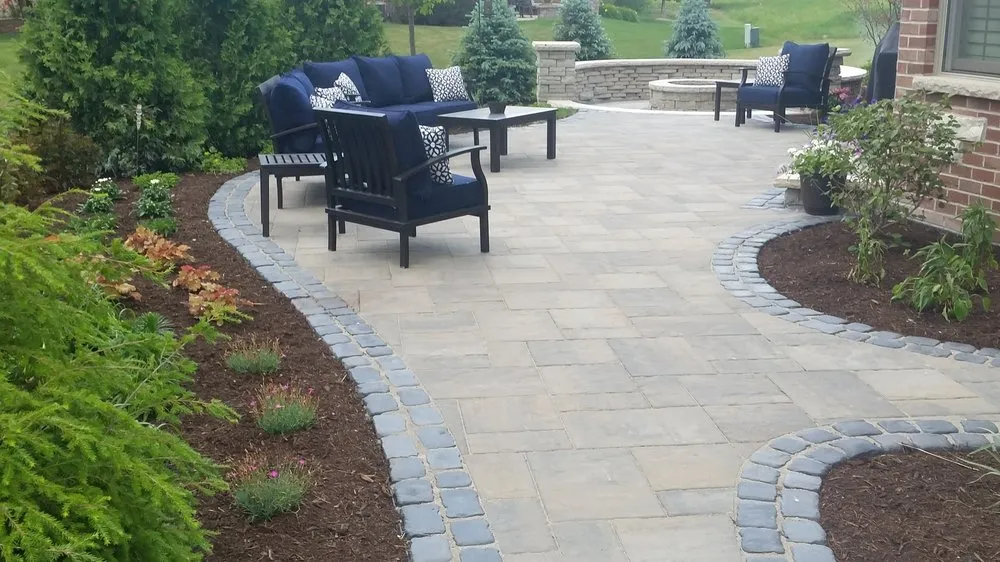 Custom garden landscaping in Peotone, IL - Hartman Landscape