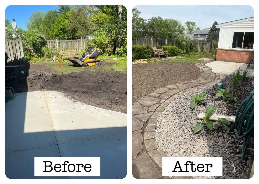 Trusted garden landscaping in Athens, IL by Hartman Landscaping & Lawncare