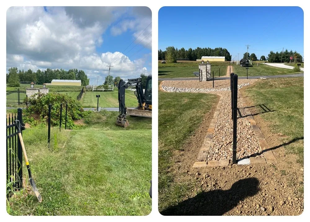 Top-rated landscape design in Athens, IL by Hartman Landscaping & Lawncare