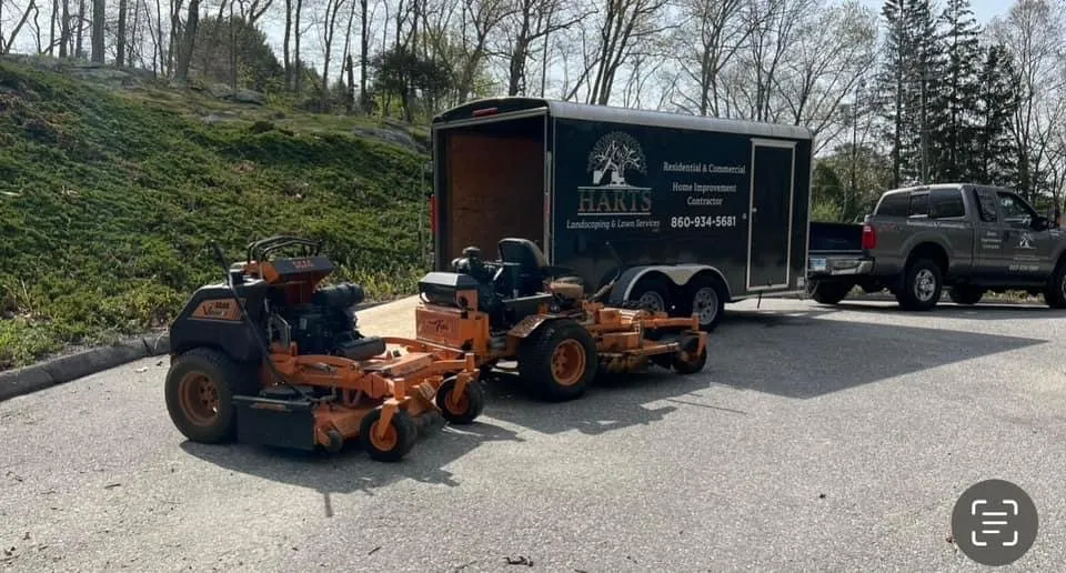 Local yard maintenance for homes in Baltic, CT by Harts Landscaping and Lawn Services