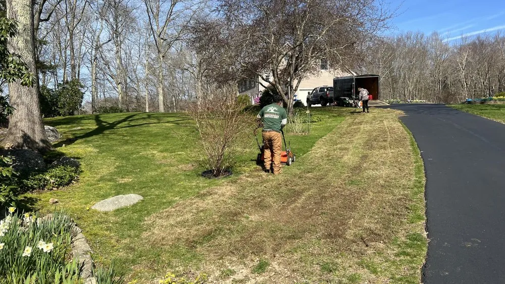 Professional yard cleanup service in Baltic, CT - Harts Landscaping and Lawn Services