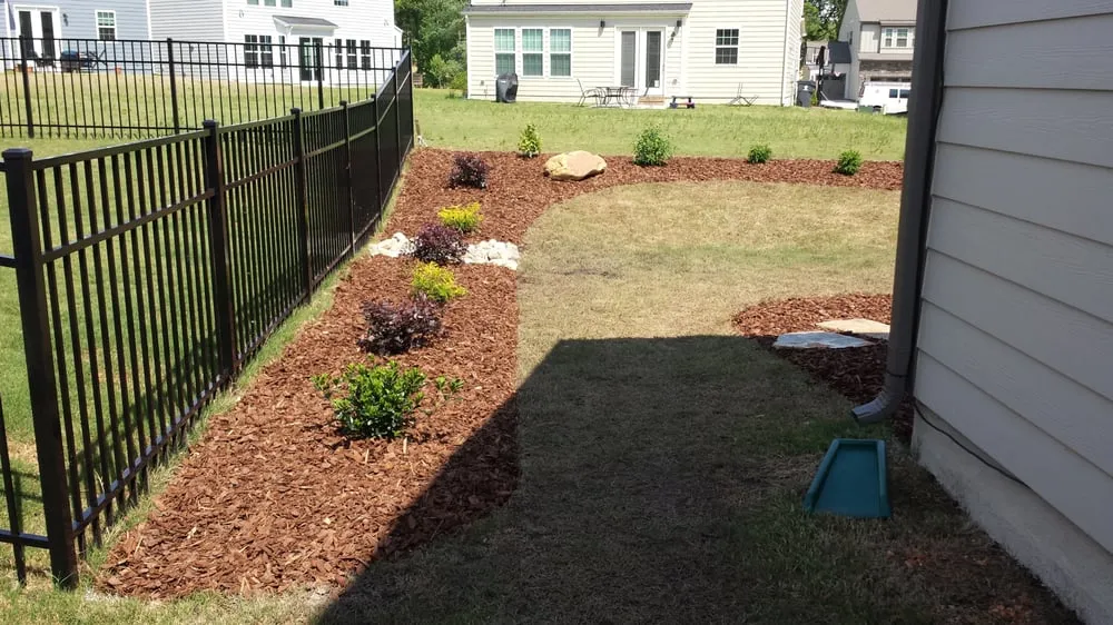 Professional landscaping services in Clayton, NC by Harvell Landscaping