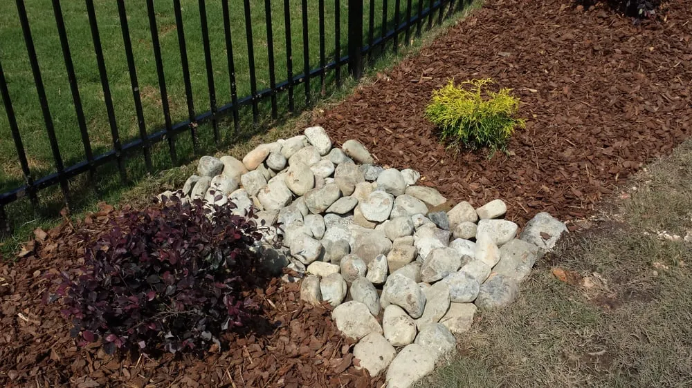 Custom yard cleanup service in Clayton, NC by Harvell Landscaping