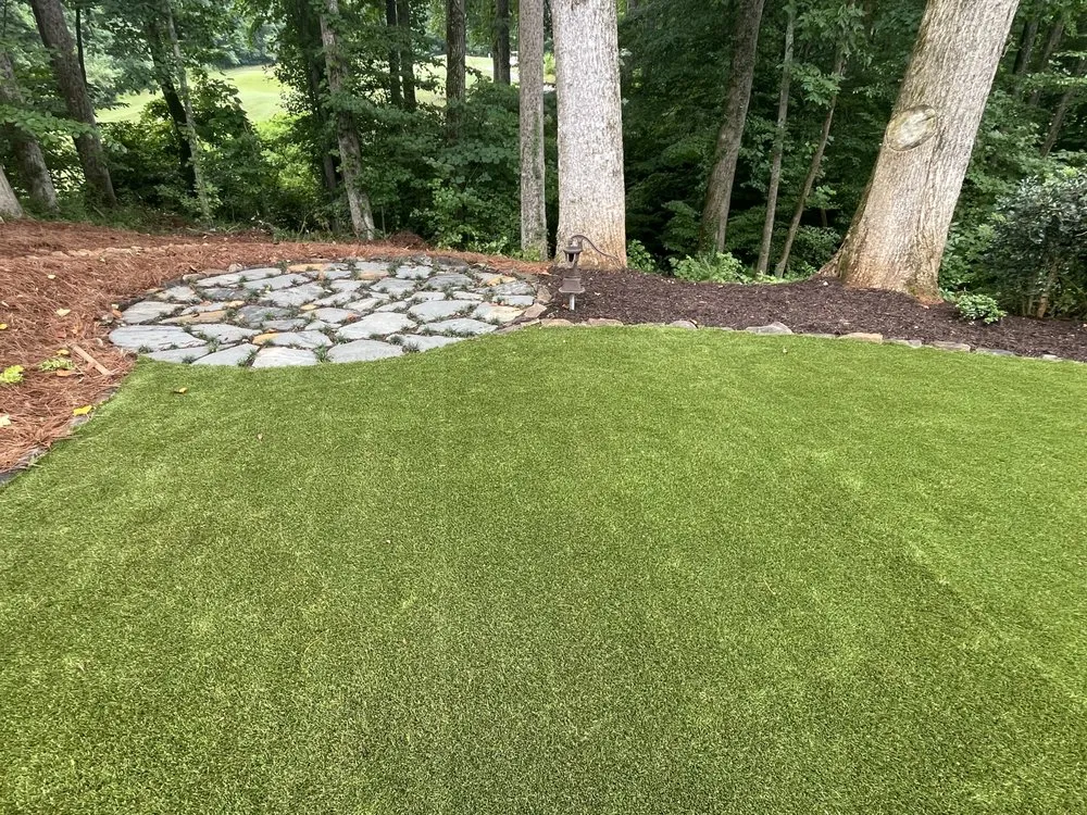 Trusted yard maintenance for year-round maintenance across Alpharetta, GA - Harvest Landscape and Construction