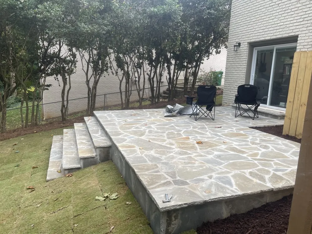 Expert landscape installation in Alpharetta, GA - Harvest Landscape and Construction