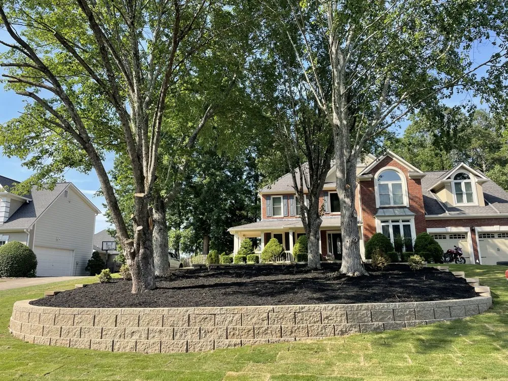 Custom yard maintenance in Alpharetta, GA - Harvest Landscape and Construction