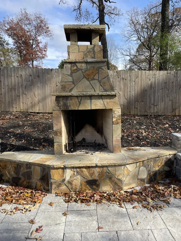 Top-rated landscaping services for homes in Alpharetta, GA by Harvest Landscape and Construction