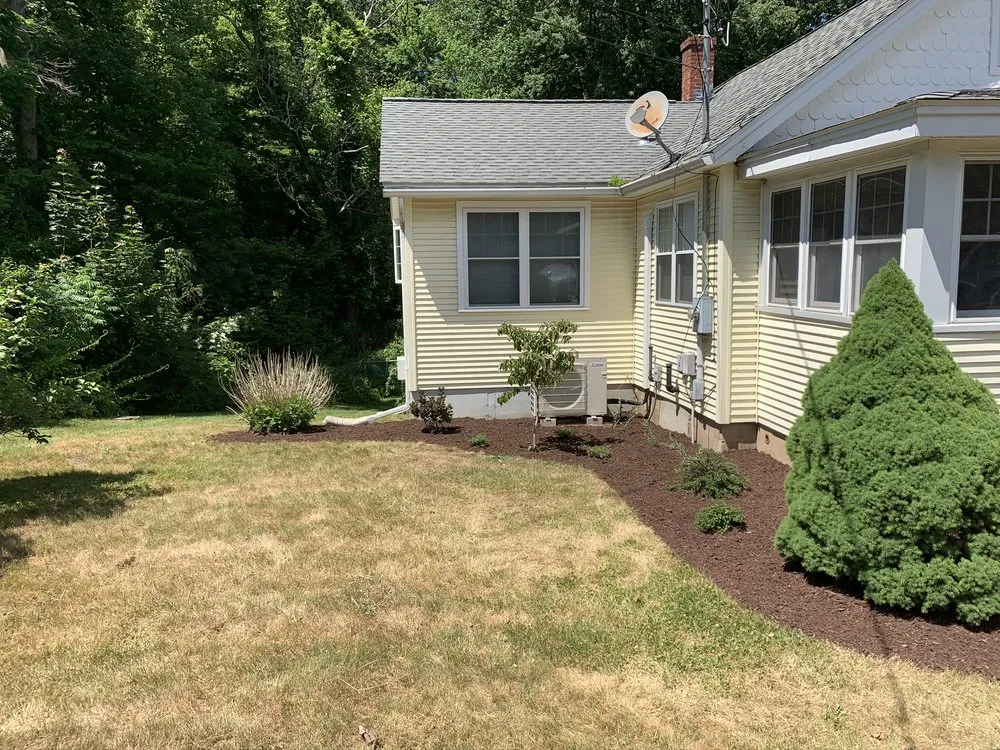 Top-rated outdoor landscaping for year-round maintenance in Manchester, CT by Harvest Landscaping