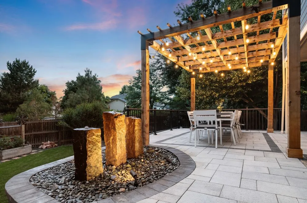 Top-rated outdoor landscaping with custom design across Denver, CO - Harvester Landscapes