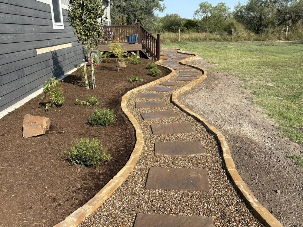 Expert landscape design in Kingsville, TX - Harvey Landscaping