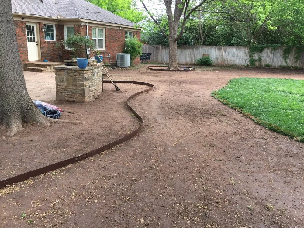 Professional lawn mowing service for year-round maintenance in El Reno, OK by Harvey Lawn & Landscape