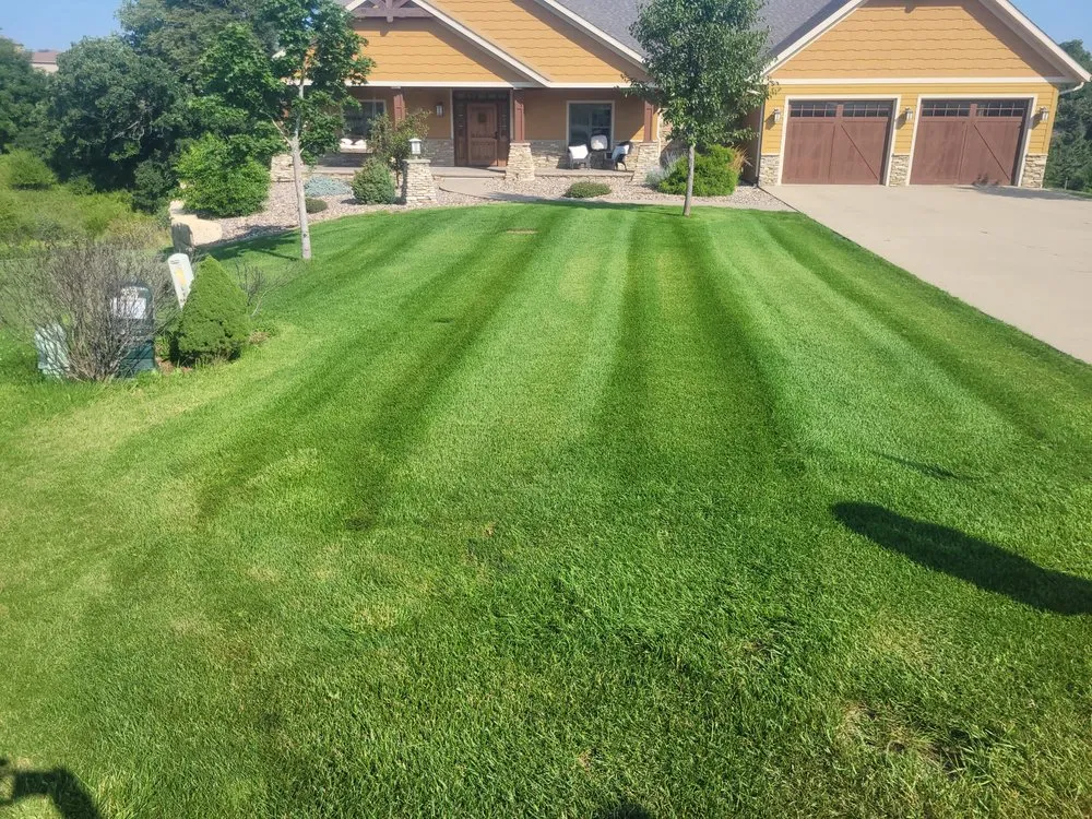 Custom landscaping services in Dubuque, IA by Hasken Lawn Care