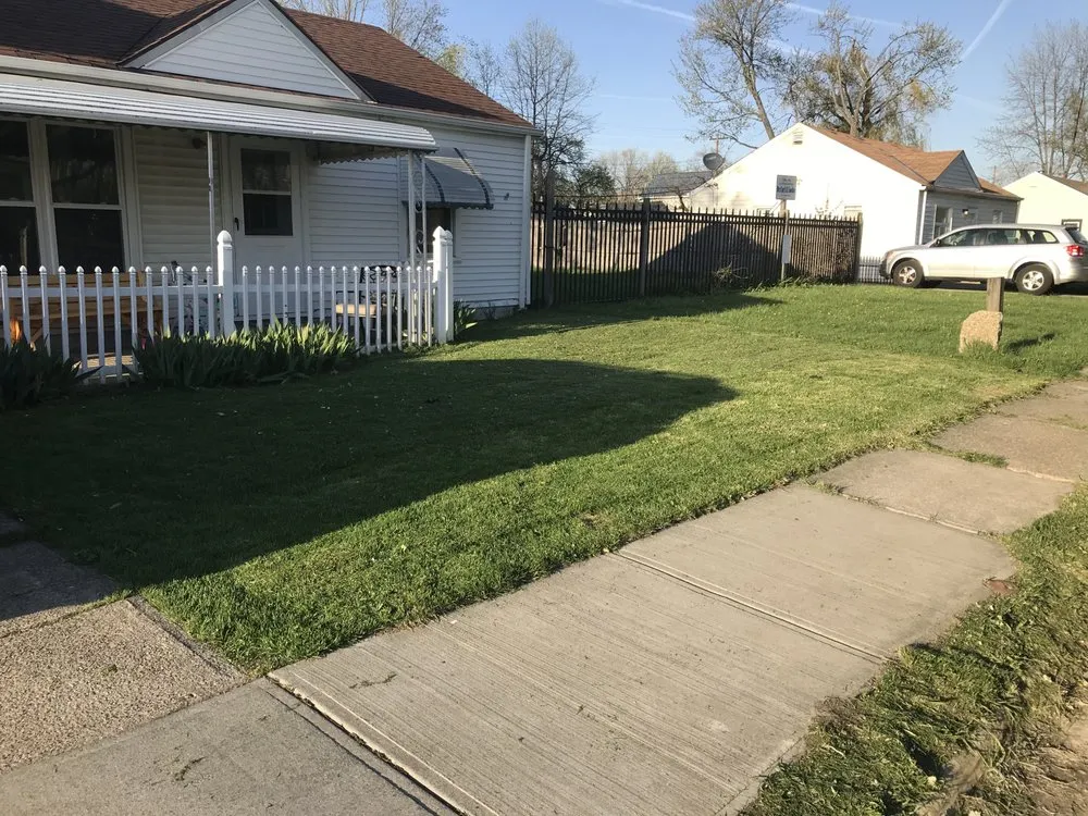 Professional landscape installation for residential properties in Cleveland, OH by Hatfields Lawn Care