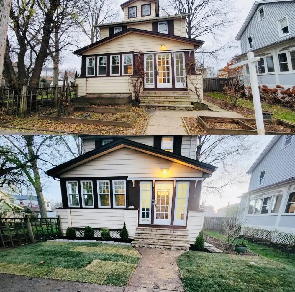 Professional yard cleanup service for year-round maintenance in Cranford, NJ by Haughey Brothers Landscaping