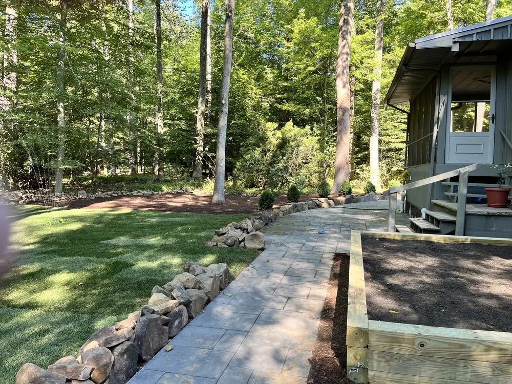 Expert landscape installation with custom design across Cranford, NJ - Haughey Brothers Landscaping