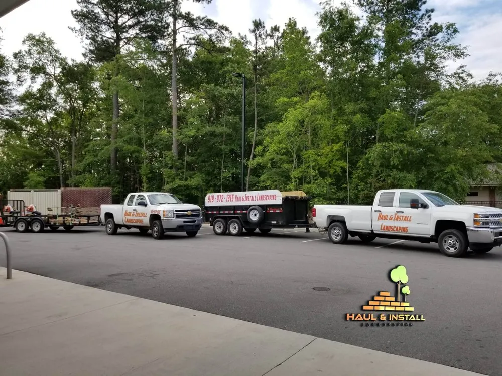 Trusted residential landscaping in Knightdale, NC by Haul and Install Landscaping