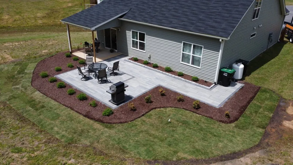 Custom residential landscaping with custom design across Knightdale, NC - Haul and Install Landscaping