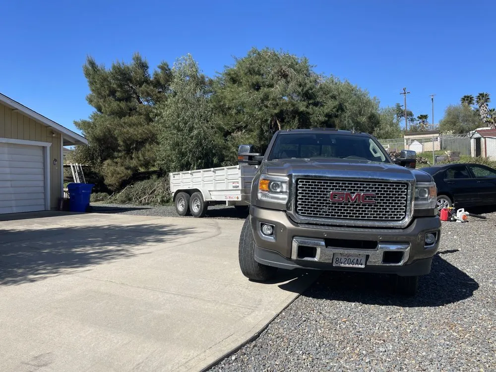 Custom yard cleanup service in Bonsall, CA by Haul Boss