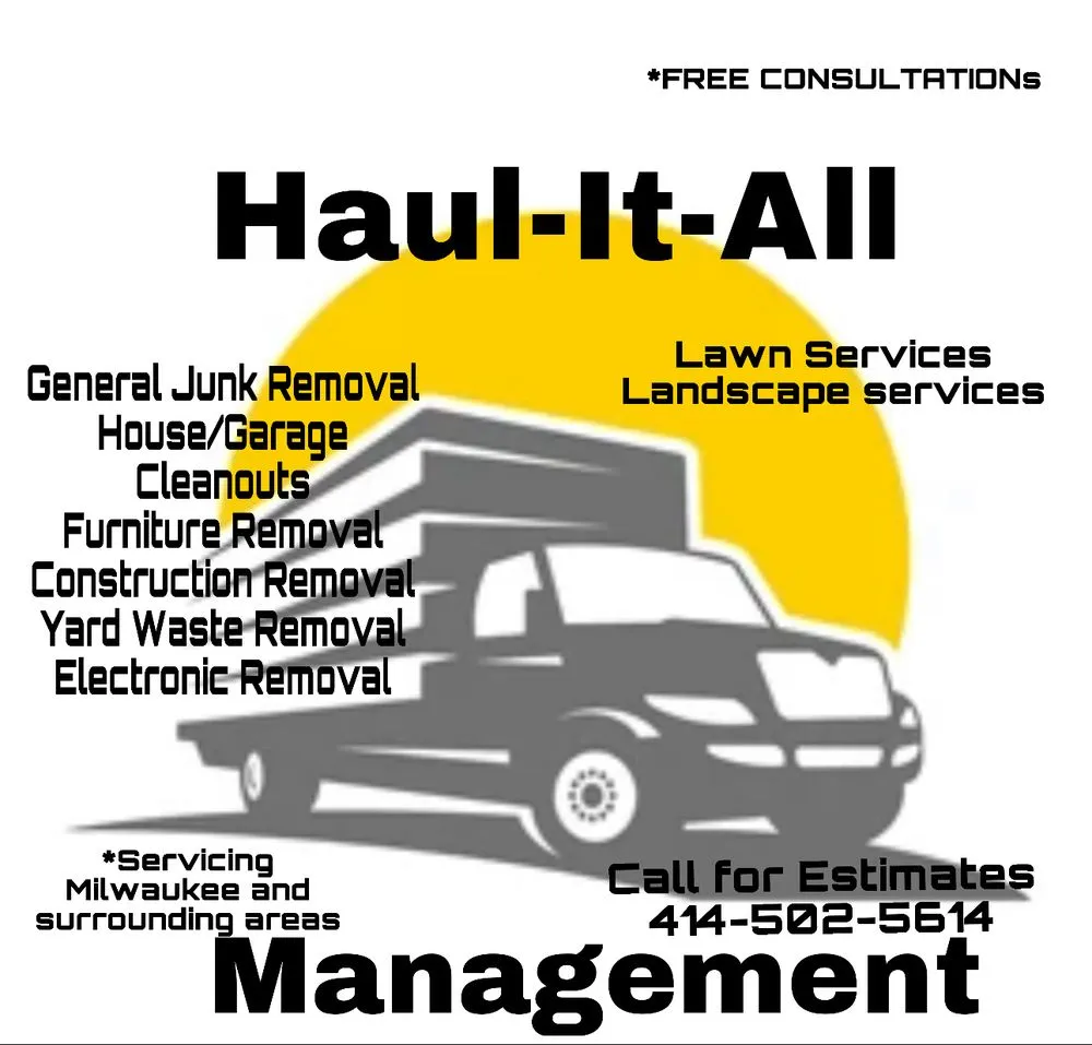 Expert lawn care service for residential properties in Milwaukee, WI by Haul It All Management