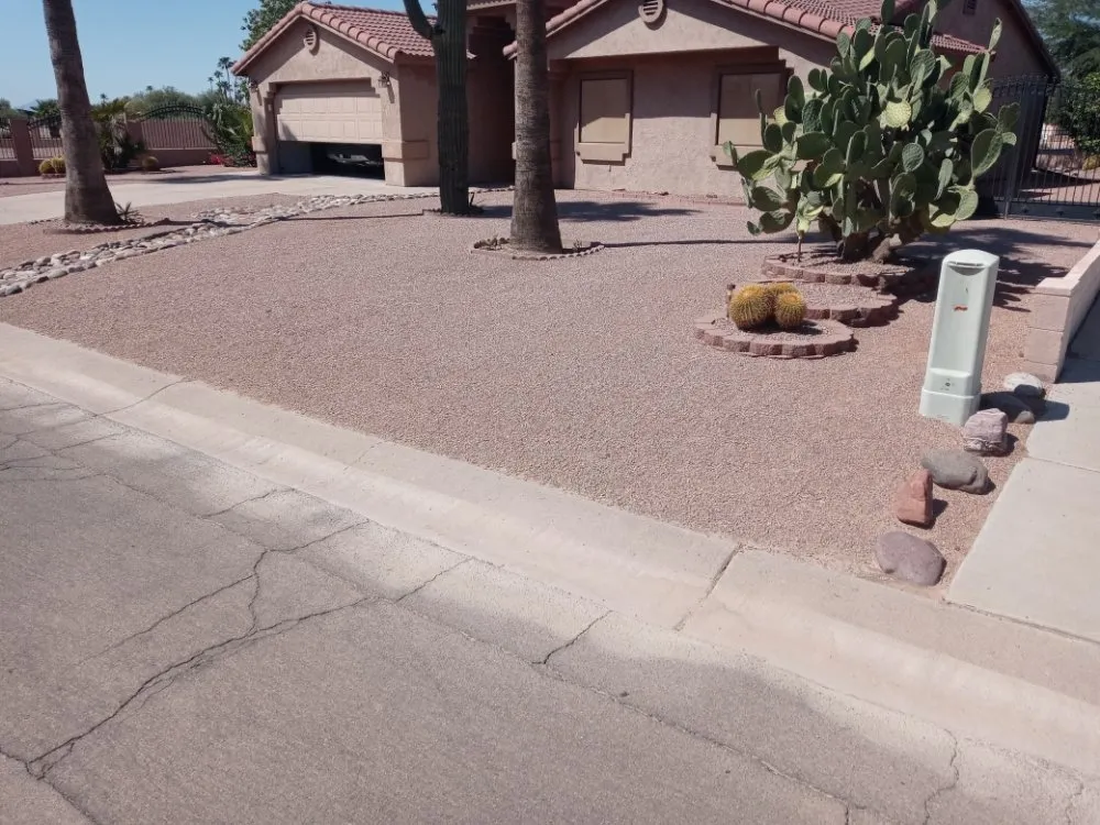 Professional yard maintenance for outdoor upgrades in Arizona City, AZ by Hauling & Landscape Service