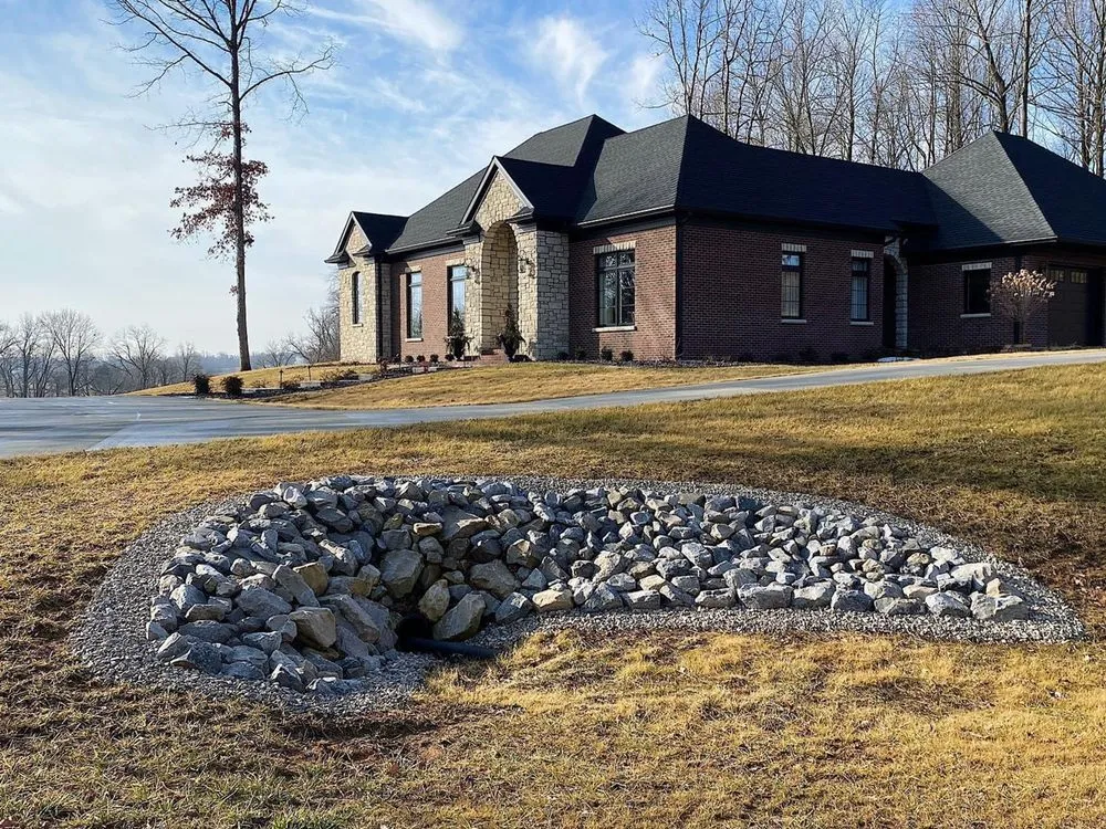 Custom garden landscaping in Evansville, IN - Hausmann Outdoor Solutions