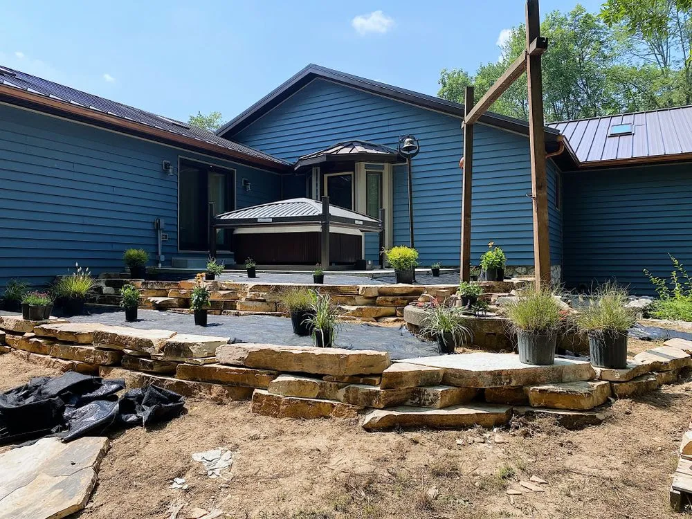 Reliable landscape design with custom design in Evansville, IN by Hausmann Outdoor Solutions