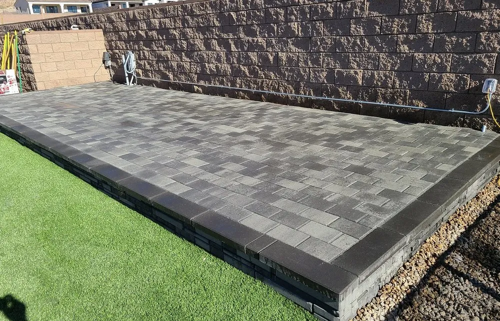 Custom landscape installation in Lake Havasu City, AZ - Havasu Paver Refinishing