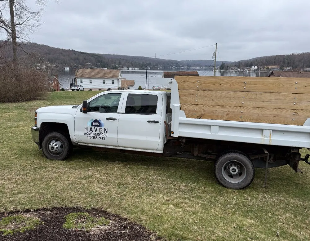 Affordable landscape design in Dallas, PA by Haven Home Services