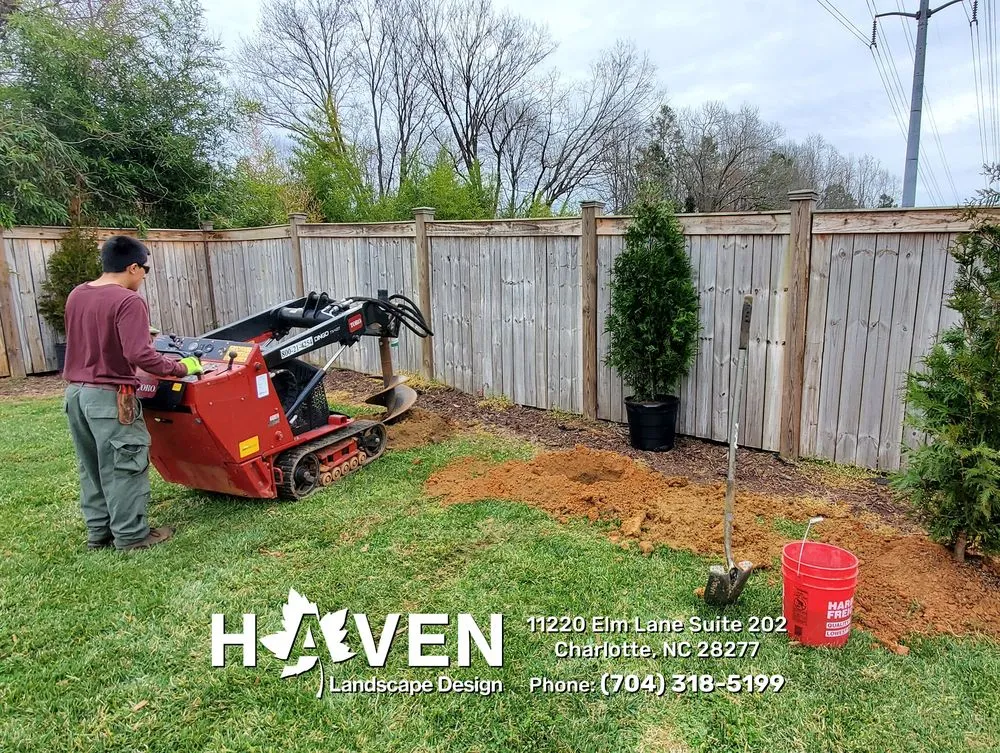 Expert landscape installation with custom design across Charlotte, NC - Haven Landscape Design