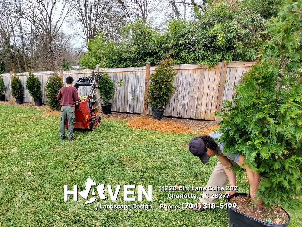 Reliable landscape installation in Charlotte, NC - Haven Landscape Design