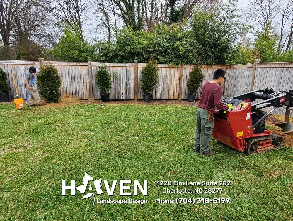 Expert residential landscaping in Charlotte, NC by Haven Landscape Design