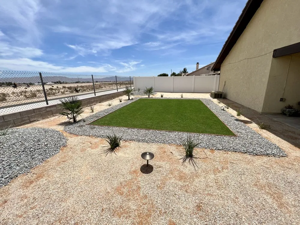 Top-rated outdoor landscaping for homes in Victorville, CA by Haven Landscaping