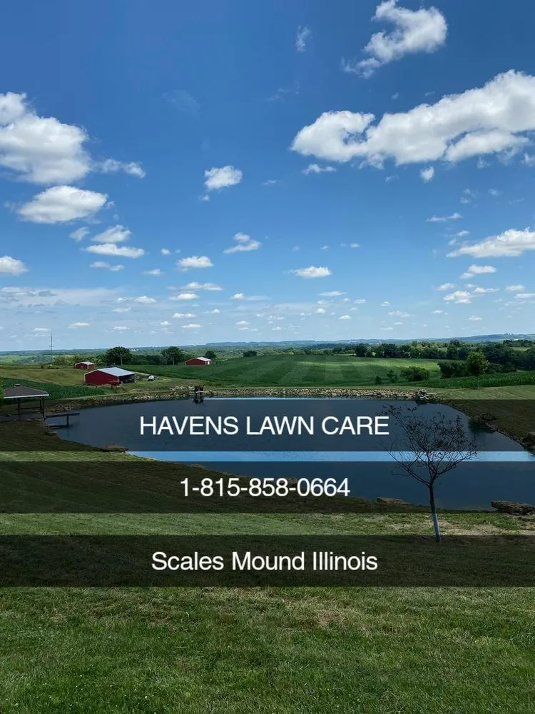 Custom landscape design experts serving Scales Mound, IL - Havens Lawn Care