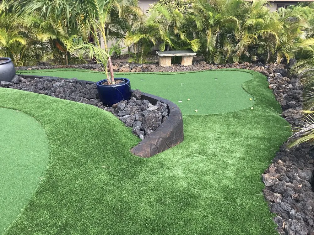 Affordable outdoor landscaping in Waimea, HI by Hawaii Dreamturf