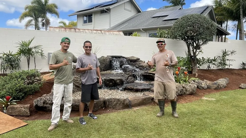 Expert residential landscaping in Honolulu, HI - Hawaii Koi & Ponds