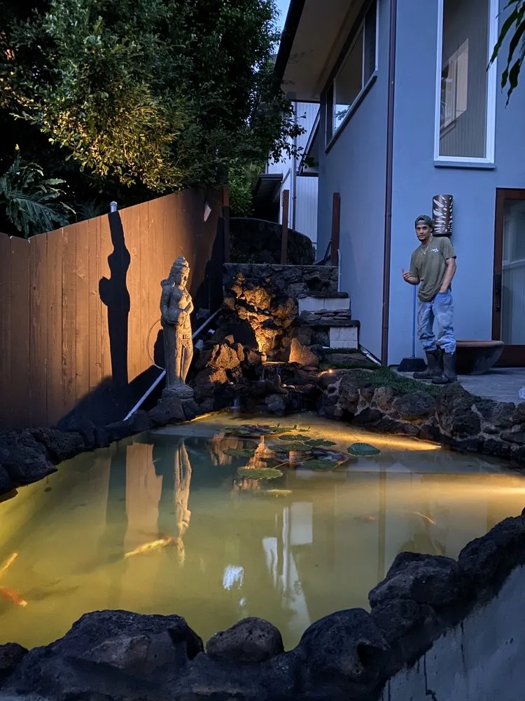 Reliable residential landscaping with custom design in Honolulu, HI by Hawaii Koi & Ponds