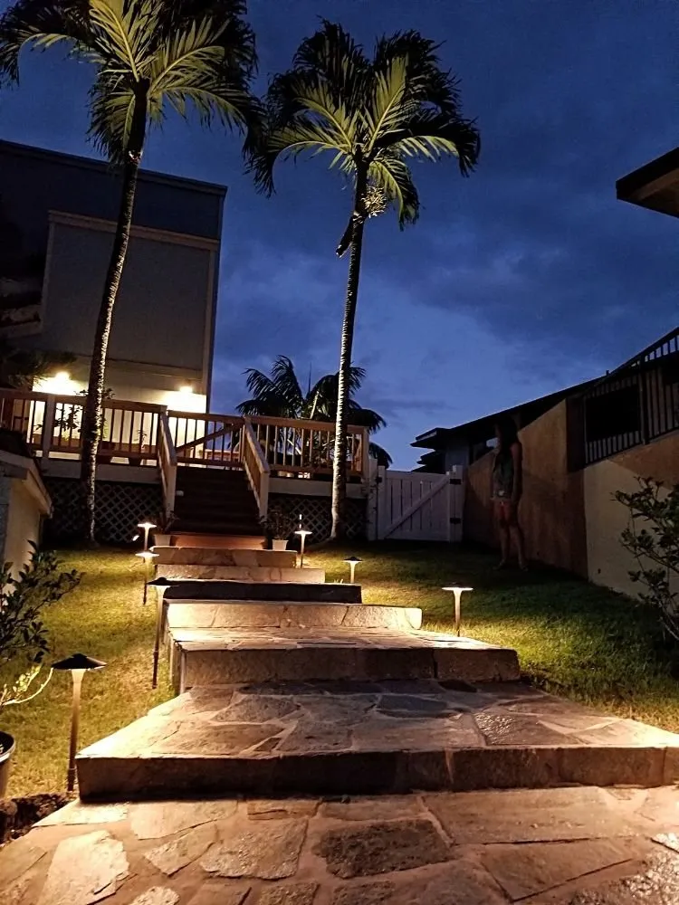 Affordable outdoor landscaping with custom design across Honolulu, HI - Hawaii Sprinkler and Lighting
