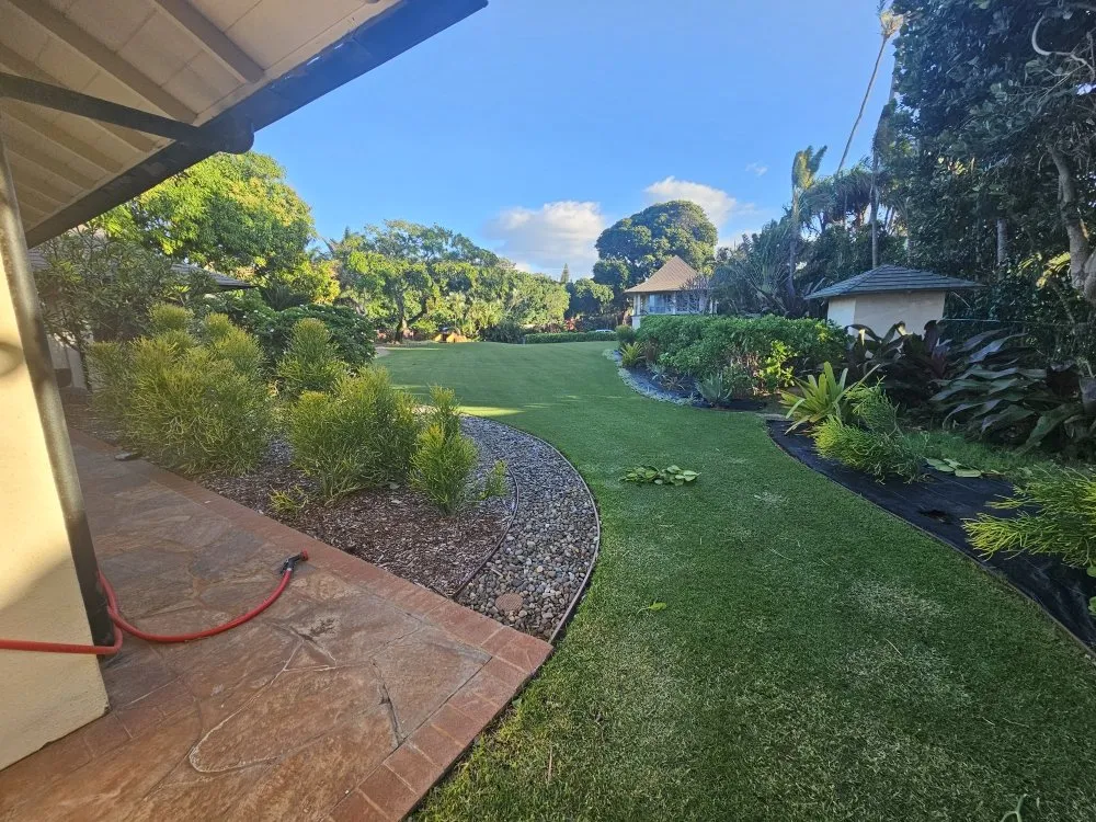 Top-rated residential landscaping for outdoor upgrades in Wailuku, HI by Hawaiian Oasis Landscape