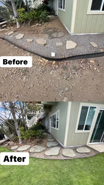 Custom landscaping services for outdoor upgrades across Waimea, HI - Hawaiian Rootz Lawn Care And Maintenance