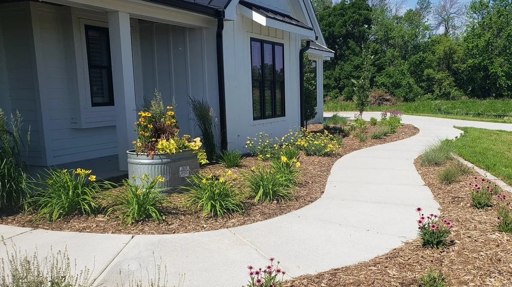 Reliable garden landscaping with custom design across Nevada, IA - Hawcott Lawn Service