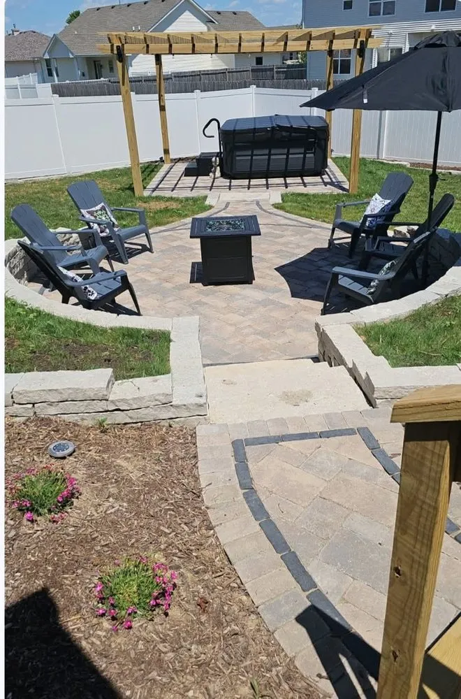 Custom outdoor landscaping for year-round maintenance across Rockford, IL - Hawker Landscaping Solutions