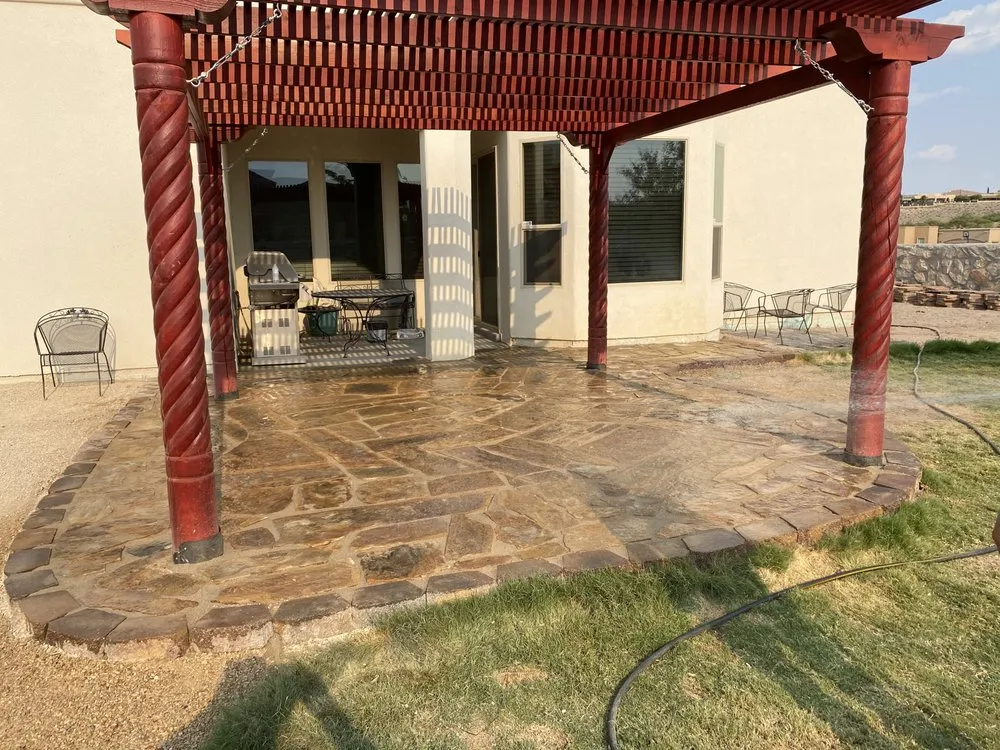 Local landscaping services with custom design in Las Cruces, NM by Hawkeye Landscaping