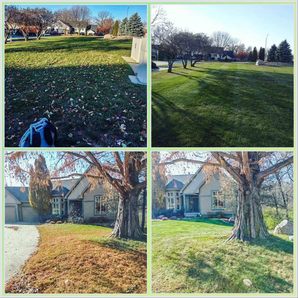 Professional landscape installation for residential properties in Pleasant Hill, IA by Hawkeye Van Ginkel Lawn & Snow