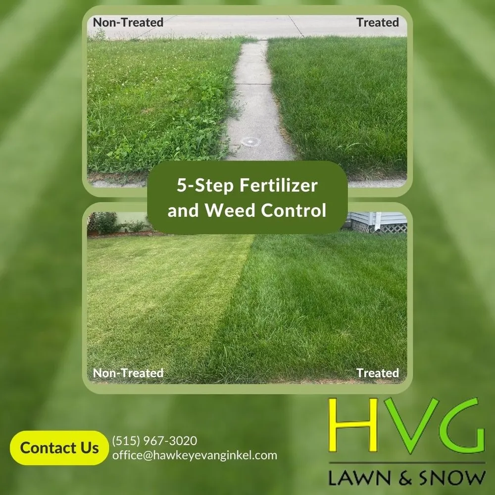 Local landscaping services for year-round maintenance in Pleasant Hill, IA by Hawkeye Van Ginkel Lawn & Snow