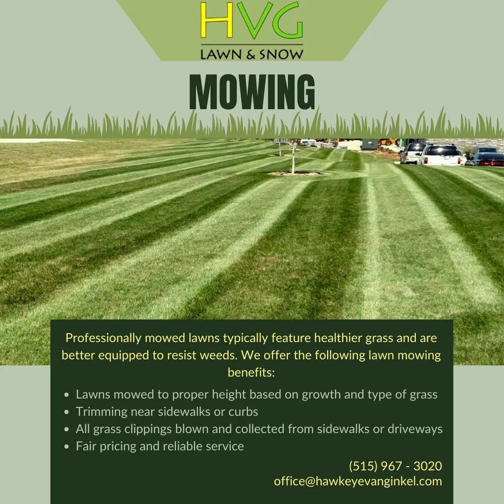 Top-rated yard maintenance for residential properties across Pleasant Hill, IA - Hawkeye Van Ginkel Lawn & Snow