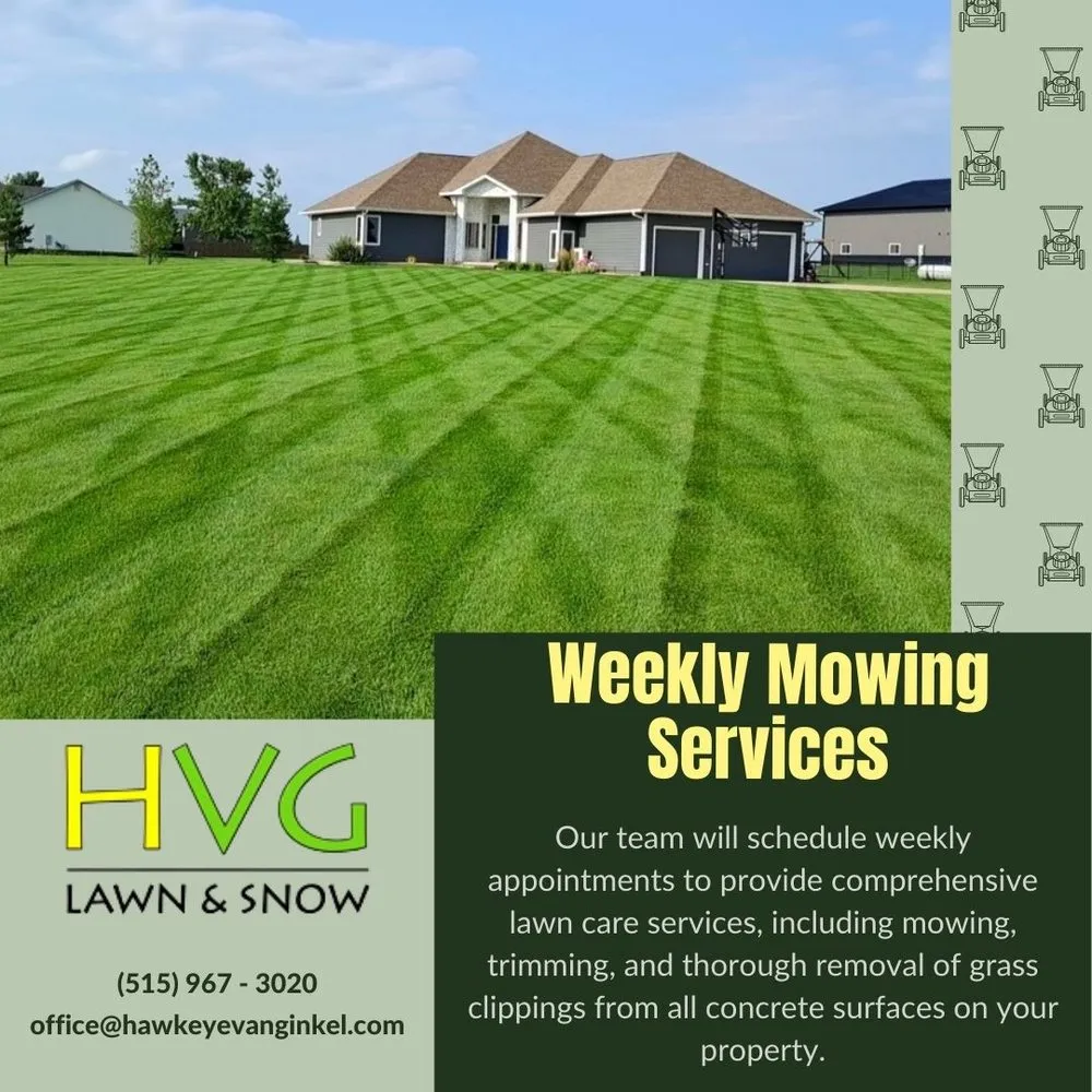 Affordable outdoor landscaping experts serving Pleasant Hill, IA - Hawkeye Van Ginkel Lawn & Snow